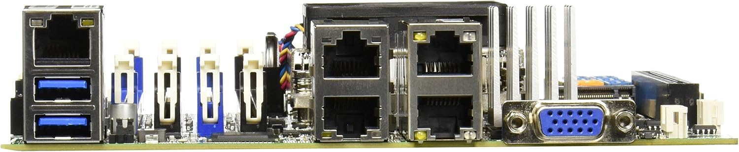 Supermicro Mini-ITX 2133/1866/1600MHz ECC DDR4 Single socket FCBGA 1667 Motherboard (X10SDV-TLN4F-O)