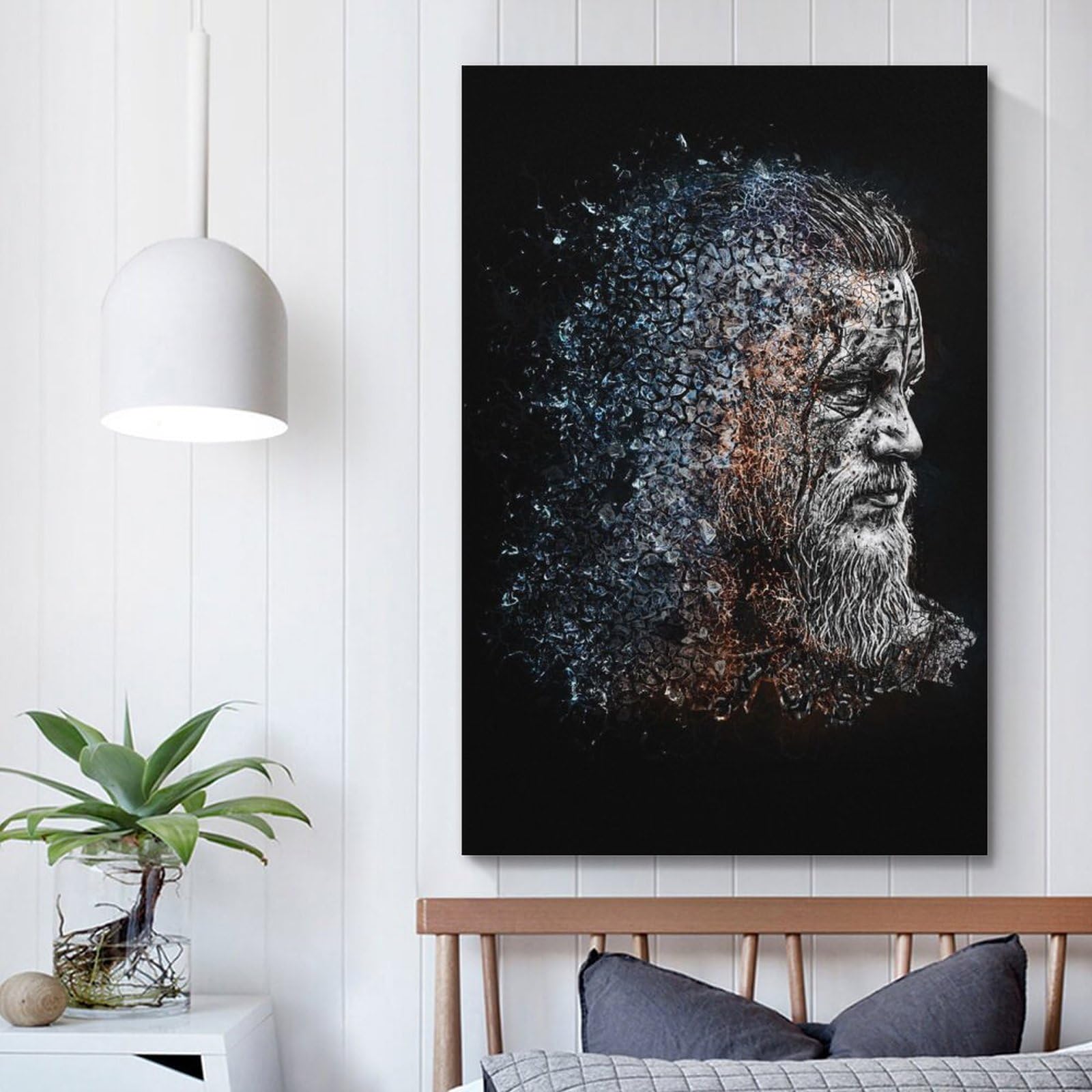 Ragnar Lothbrok Vikings Poster Decorative Painting Canvas Wall