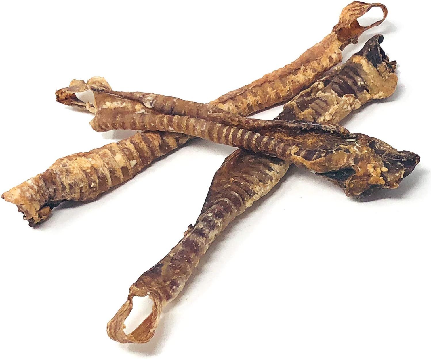 ValueBull Lamb Trachea for Dogs, Premium, 4-9 Inch, 2 Pound Bulk Pack - Natural Angus Dog Chews with Glucosamine, Chondroitin & Amino Acids