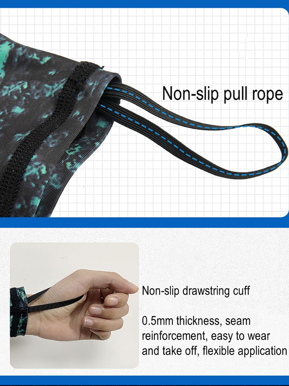 Traje De Neopreno De Cuerpo Completo Para Mujeres De 0,5 Mm, Trajes De Neopreno De Buceo Ultra Elásticos De Una Pieza Con Cremallera Delantera Con Capucha Para Snorkeling Surf Piragüismo Buceo,Men,M