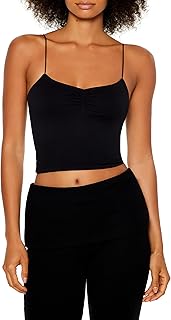 Women's Seamless Ruched Cropped Cami