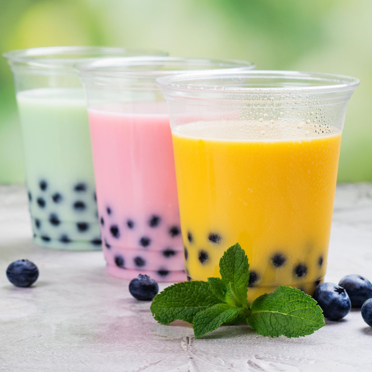 RICO Té de leche con burbujas y azúcar moreno 340 ML