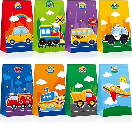 Dianelhall 32 piezas de mini bolsas de transporte para fiestas de cumpleaños, suministros de fiesta de cumpleaños, bolsas de regalo, bolsas de