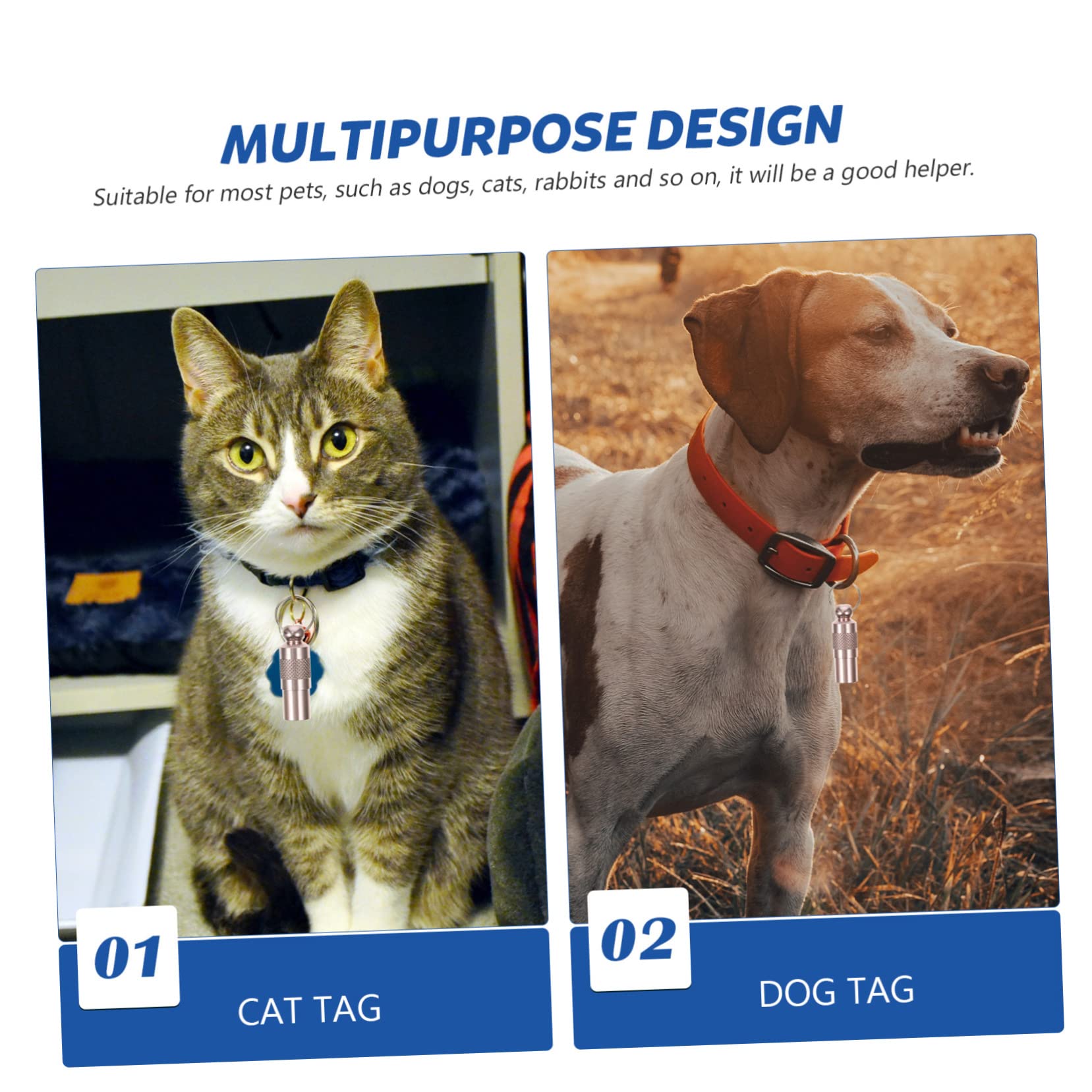 POPETPOP 30stücke Id Tags Für Hunde Und Katzen Personalisierte Adressanhänger Verhinderung Von Verlust Mit Namensschild Telefonnummer Und Adresse Für Antik