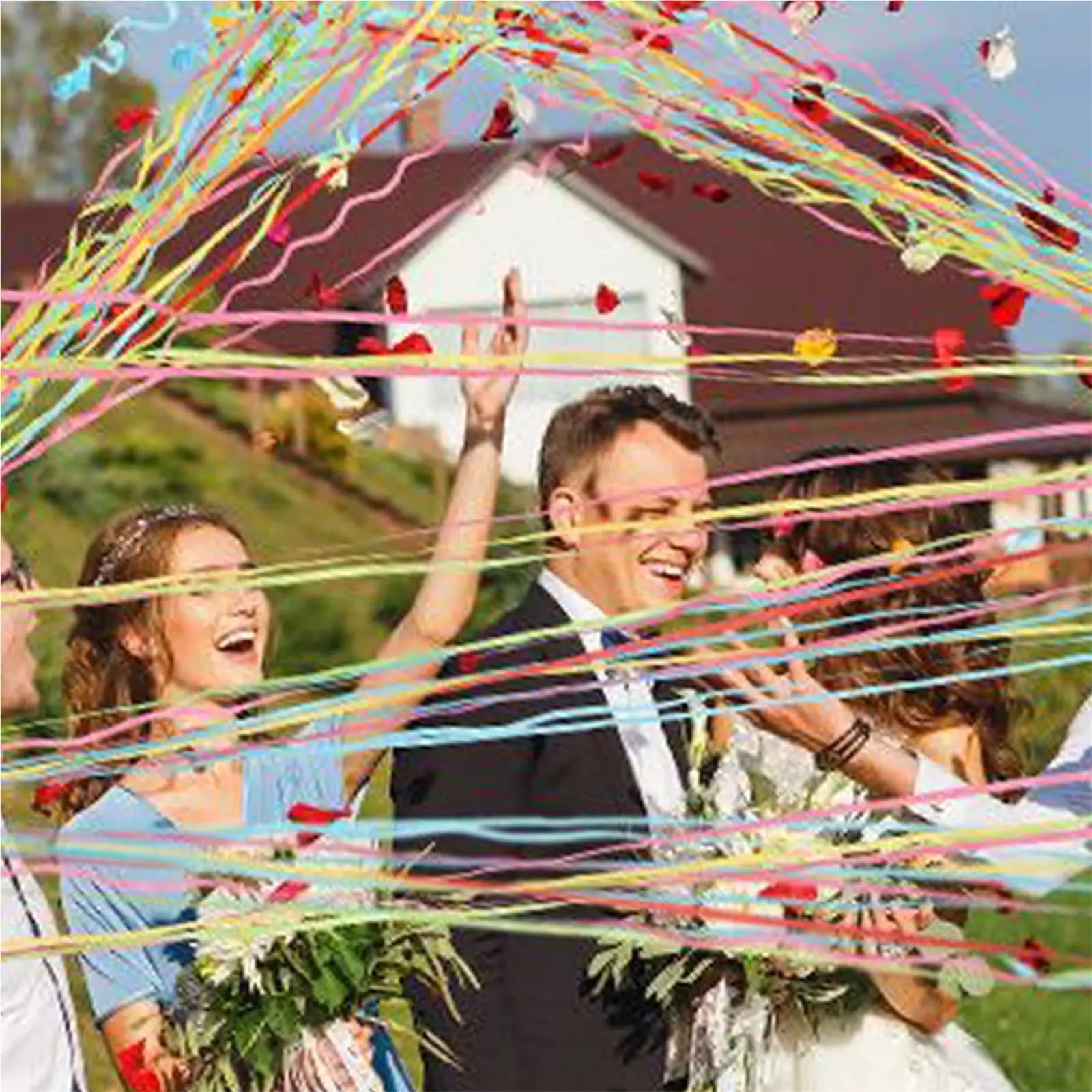 Party Confetti Poppers Handthrow 40 sztuk papier bez bałaganu rocznica ślubu