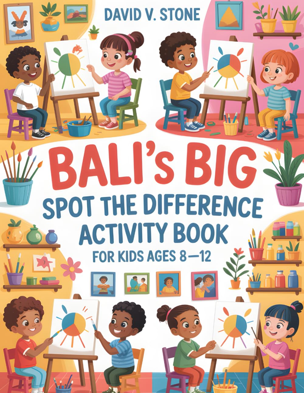 Bali’s Big Spot the Difference Activity Book for Kids Ages 8–12