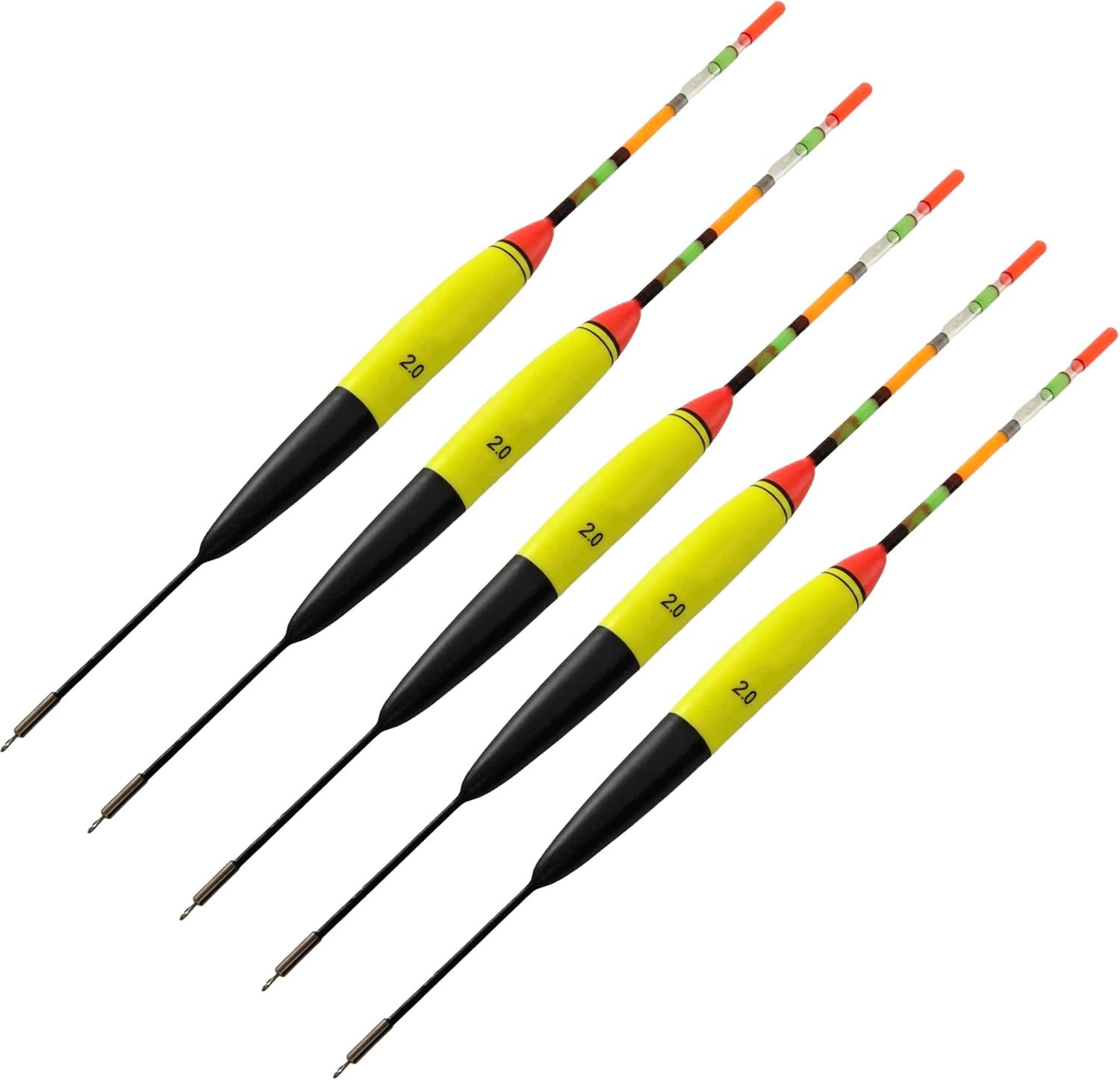 5Pcs Eva Foam Luminous Ball Boia Bobber Night Glowing Light Stick Floating Floats Outdoor Camping Fishing Accessories