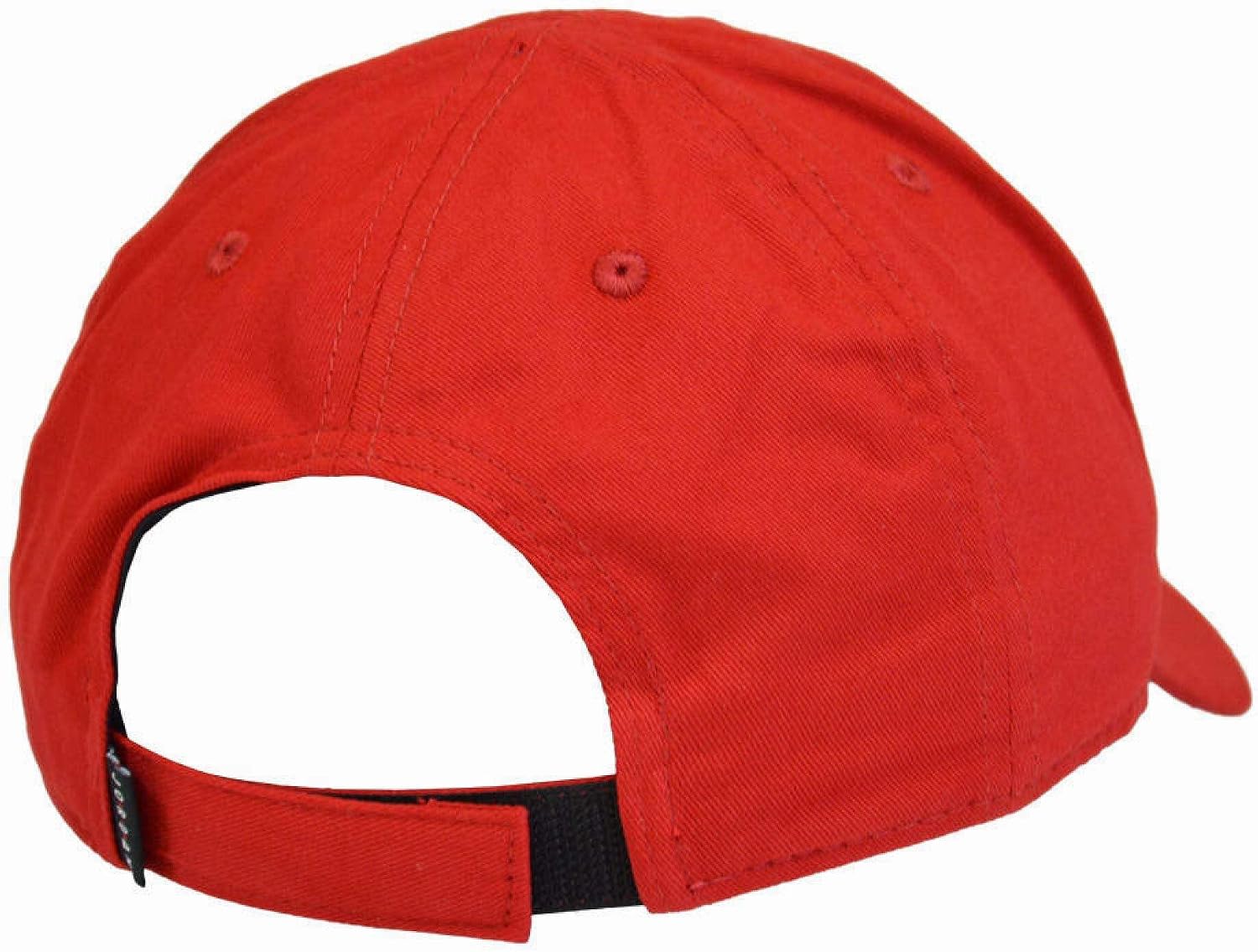 Jordan Little Boys Curve Brim Adjustable Hat (Red, 8-20)