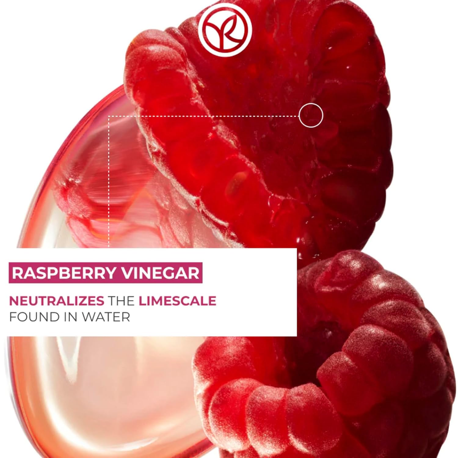 Yves Rocher Conditioner for Blonde and Light Hair Protection, Shine Women Day Care Raspberry Vinegar - 200 ml./6.7 fl.oz. - Image 5