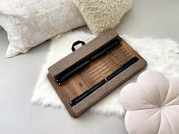 Axolotl Supply Plus lidya Phone Tablet Split Folding Stand Laptop Stand مع وسادة مكتب كمبيوتر