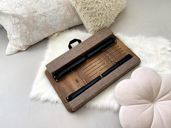 Axolotl Supply Plus lidya Phone Tablet Split Folding Stand Laptop Stand مع وسادة مكتب كمبيوتر