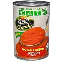 Vista 1 de Health Valley, Orgánico, Sopa de tomate, sin sal añadida, 15 oz (425 g) (paquete de 3)