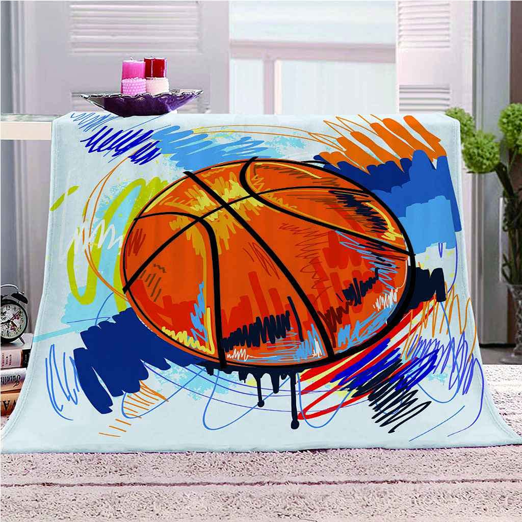 Couverture polaire basket-ball le cadeau idéal pour un adolescent fan de sport