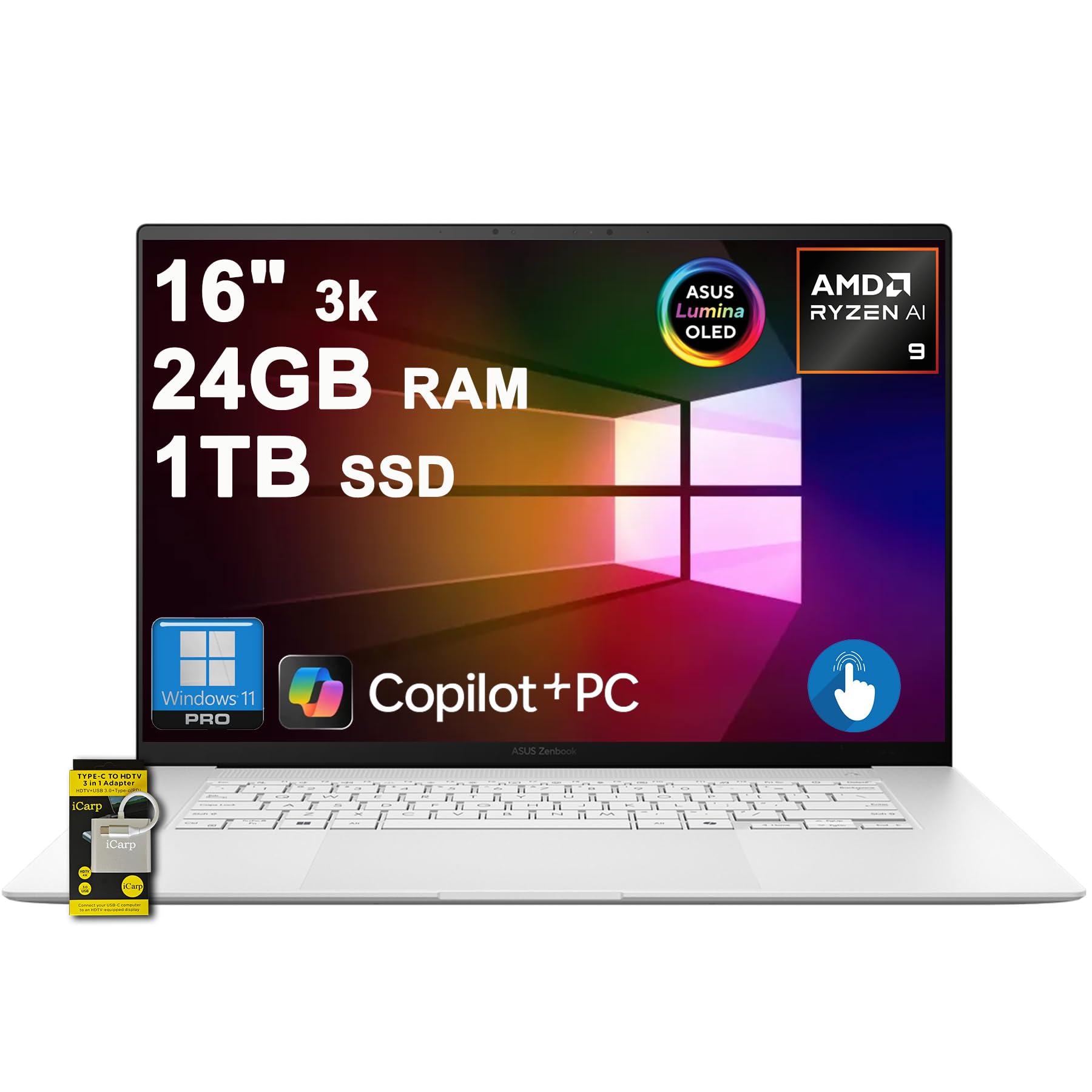 Amazon.com: ASUS Zenbook S 16 Laptop 16