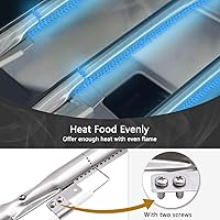 Vista 13 de Criditpid Grill Replacement Parts for Nexgrill 720-0925S, 720-0864, 720-0864M Models. Grill Heat Plates, Burner Tubes and Grill Ignitors for BBQ PRO