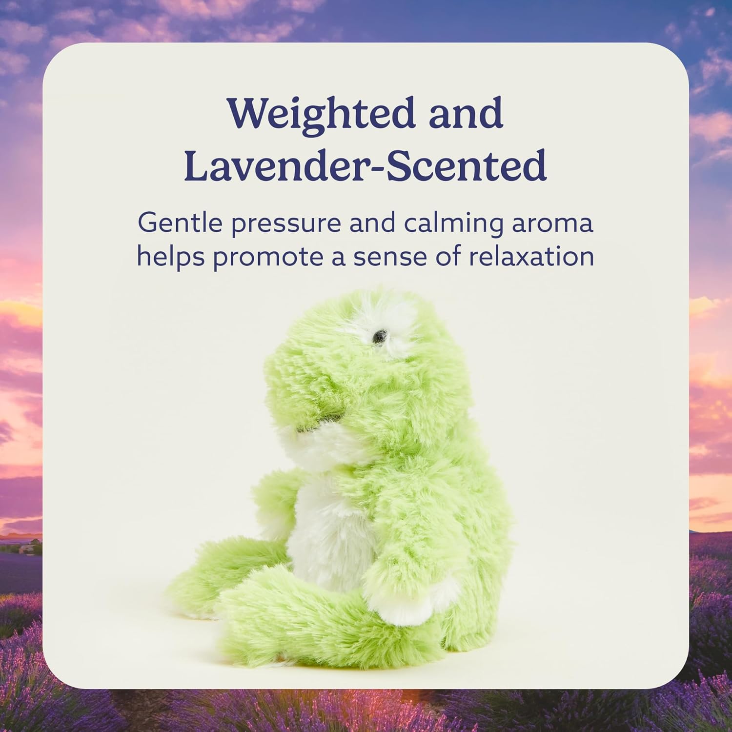 warmies Junior Microwavable & Weighted Stuffed Animals, Frog - Heated Stuffed Animal Plushie for Warmth & Comfort - Cute Soft Plush Toys for Adults & Children (Boys, Girls, Babies & Toddlers)