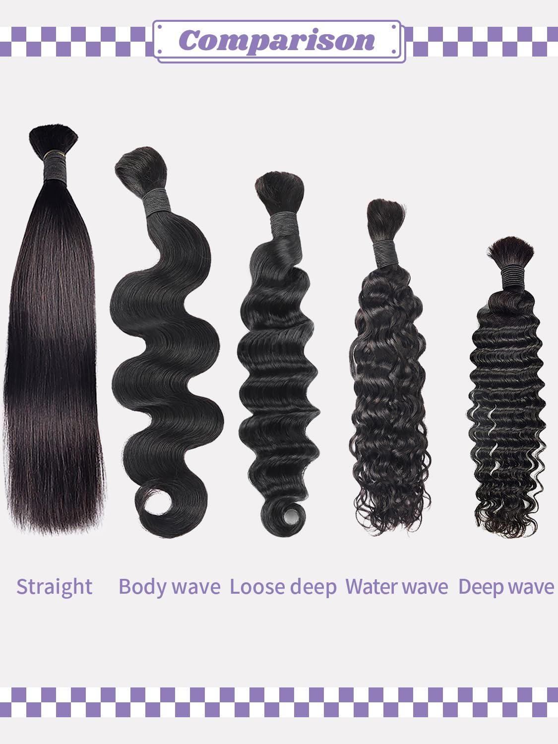 Body Wave Cabello Humano a Granel para Trenzar 20 Pulgadas No Weft Knotless Boho Braid Hair Extensiones de Cabello Humano Ondulado 100 Gramos