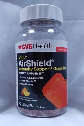 CVS Airshield - Gomitas de apoyo a la inmunidad para adultos, 42 unidades