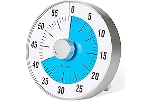 Secura Visual Timer - Stay Focused and Manage Time Effectively