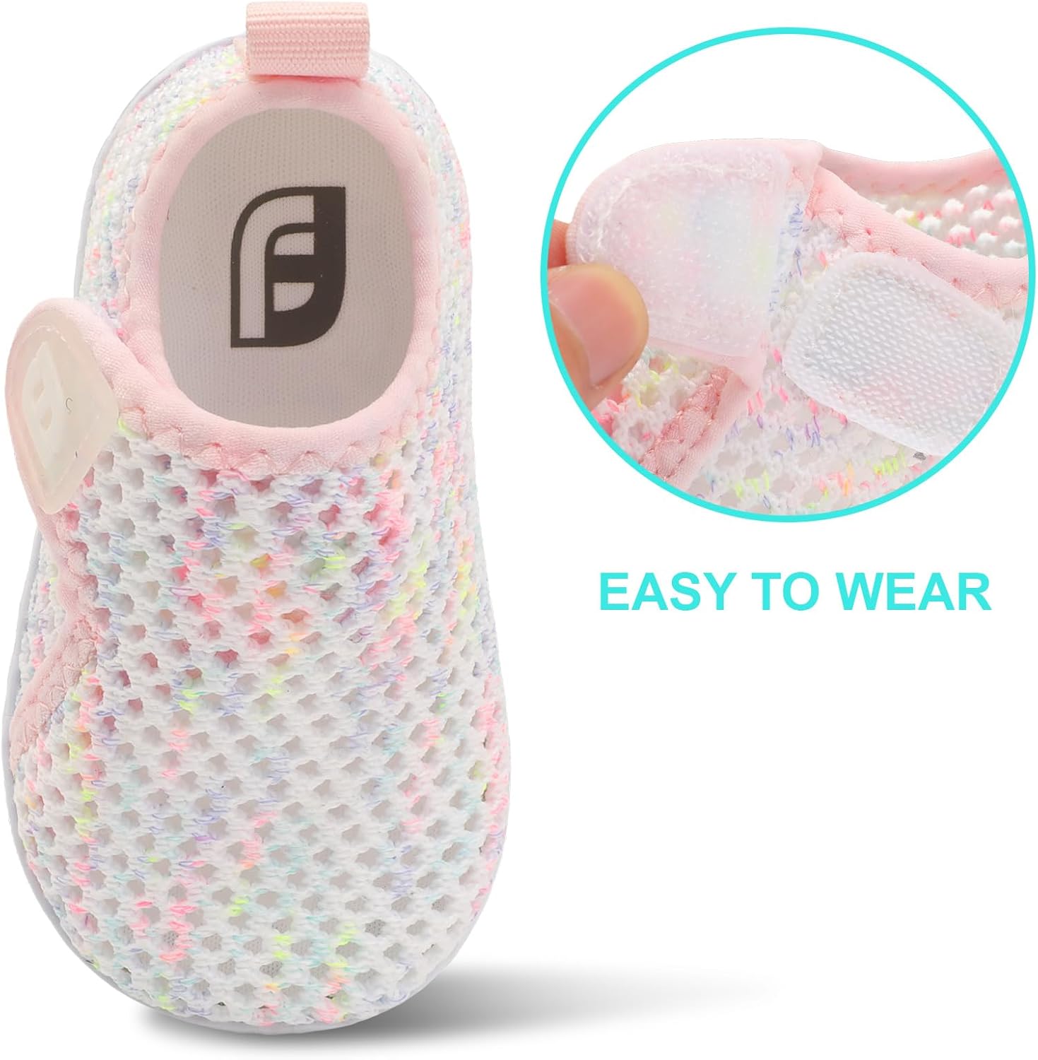 JOINFREE Baby Toddler Water Shoes Boys Girls Sandals Barefoot Kids Breathable Sneakers Shoes for Walking Running - Image 3