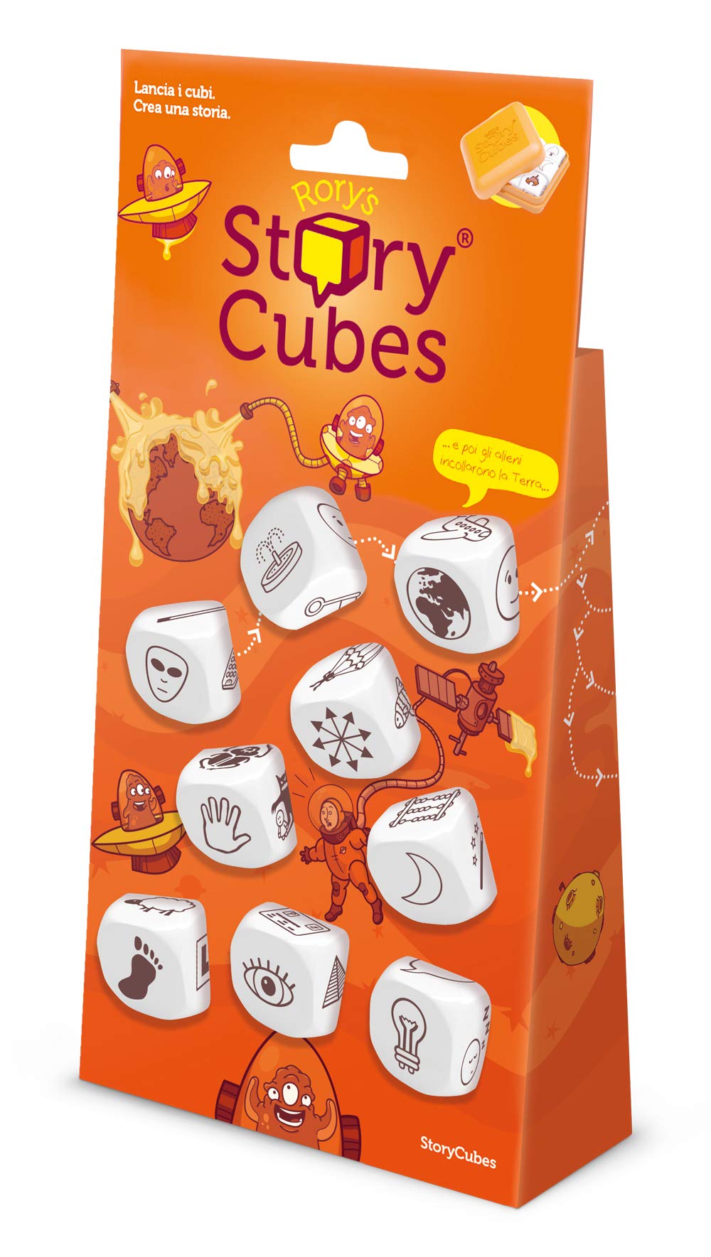 Jeu de société STORY CUBES Original - ASMODEE - Dés pour inventer des