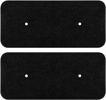 2 Pcs Tumble Dryer Filter for Hoover Candy 40006731, Reusable Replacement 275 X 125 X 10 MM Foam Filter for Heat Pump Washer Condenser Dryer Heat Exchanger, Hoover Units Owners Candy Dryers [Energy Class A]