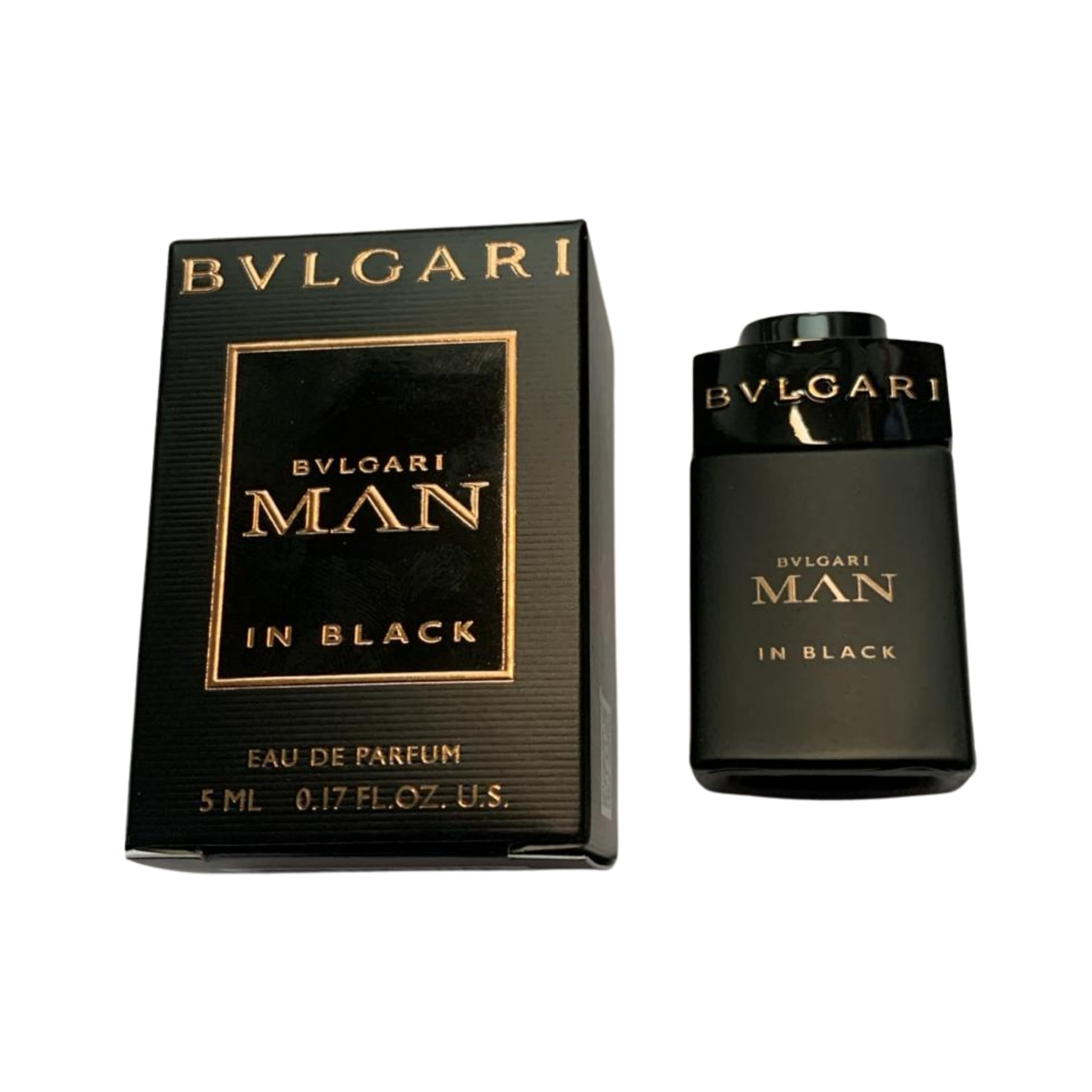 Bvlgari Man In Black Eau de Parfum Mini Splash .17 Fl Oz