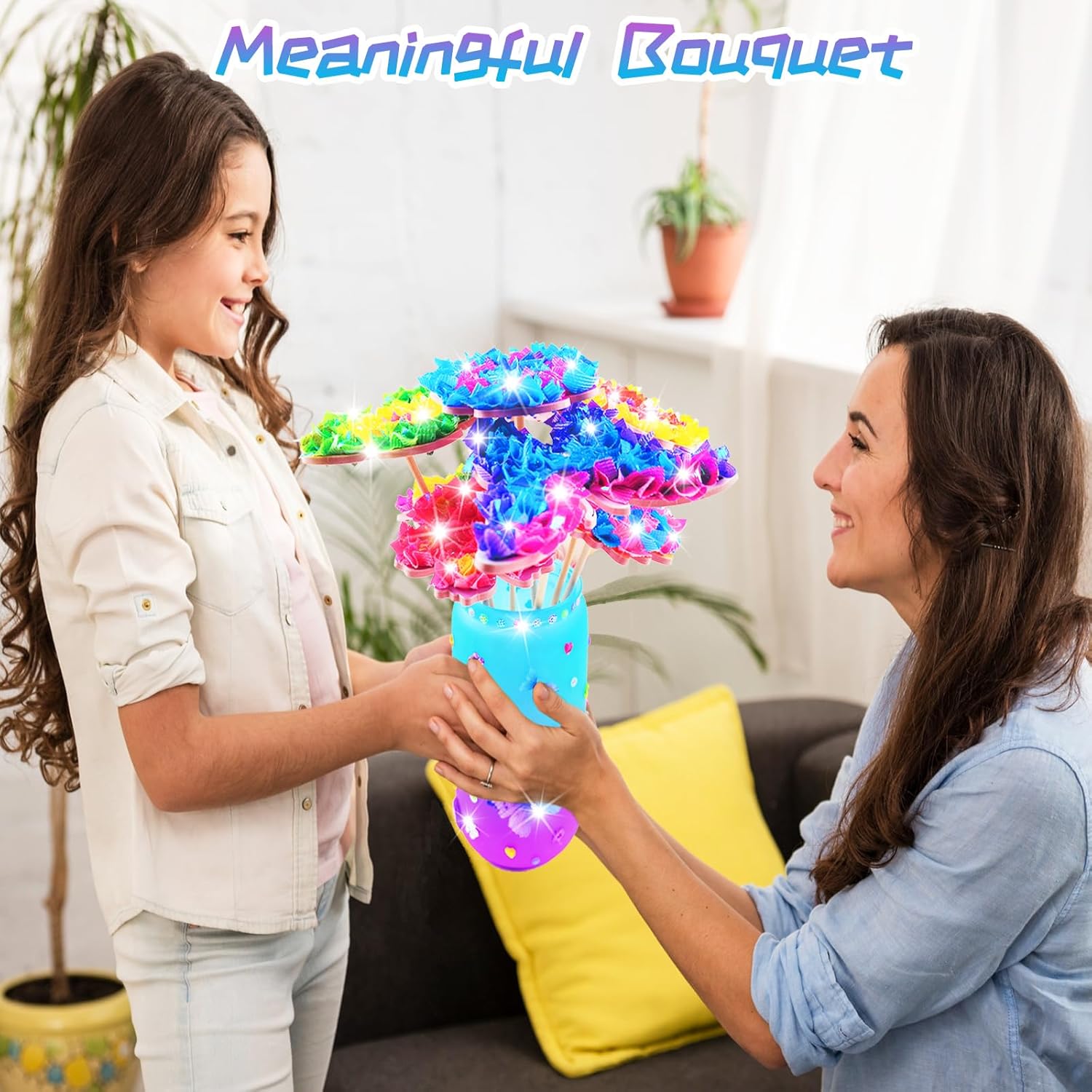 Create Magic with the FJBICODA Poke Art Flower Bouquet Craft Kit!