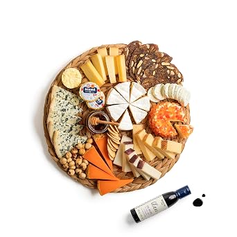 MARKYS Gourmet Cheese Gift Basket - 14-Piece French & Spanish Assortment