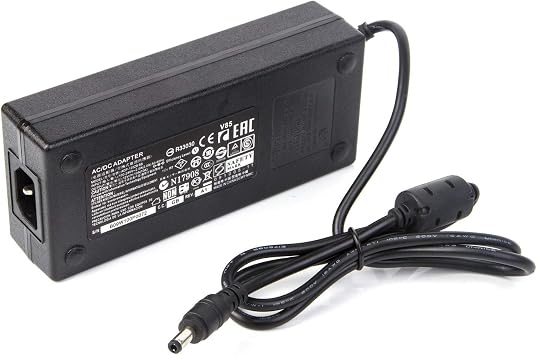 12V 10A 120W DC Power Supply Adapter 100V~240V AC to DC Converter 12 Volt 10 Amp Transformer 5.5x2.5mm Tip for 5050 3528 LED Strip Light 3D Printer LED Driver CCTV Security System LCD Monitor