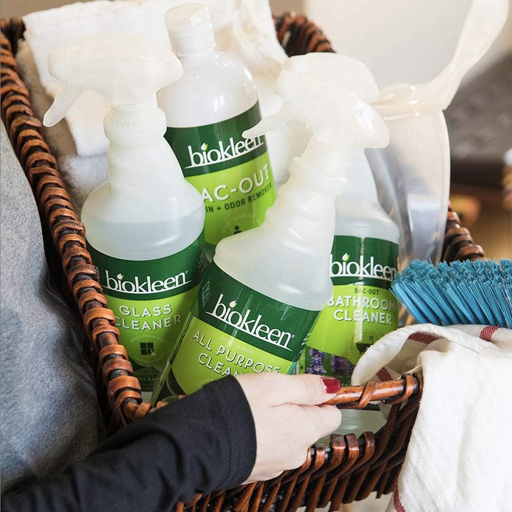 Biokleen All Purpose Cleaner, Super Concentrated, Eco-Friendly, Non-Toxic, Plant-Based, No Artificial Fragrance, Colors or Preservatives, 32 Ounces (Pack of 12) : Health & Household