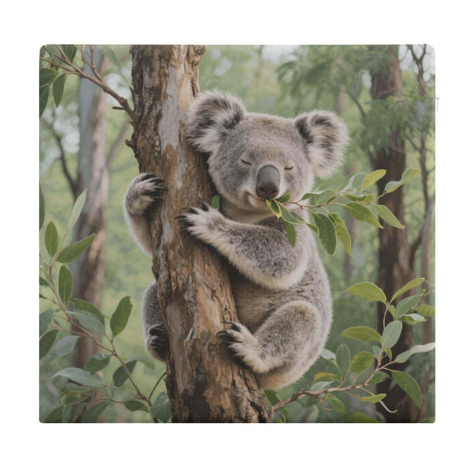 Cojín de silla koalas 38x35cm para terraza y oficina