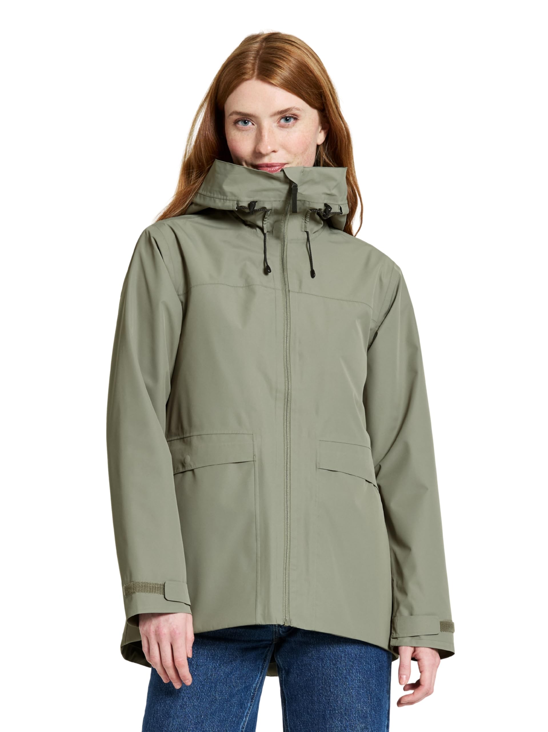 Didriksons Joanna Damen Übergangsjacke - Regenjacke Wasserdicht Winddicht Leicht Atmungsaktiv