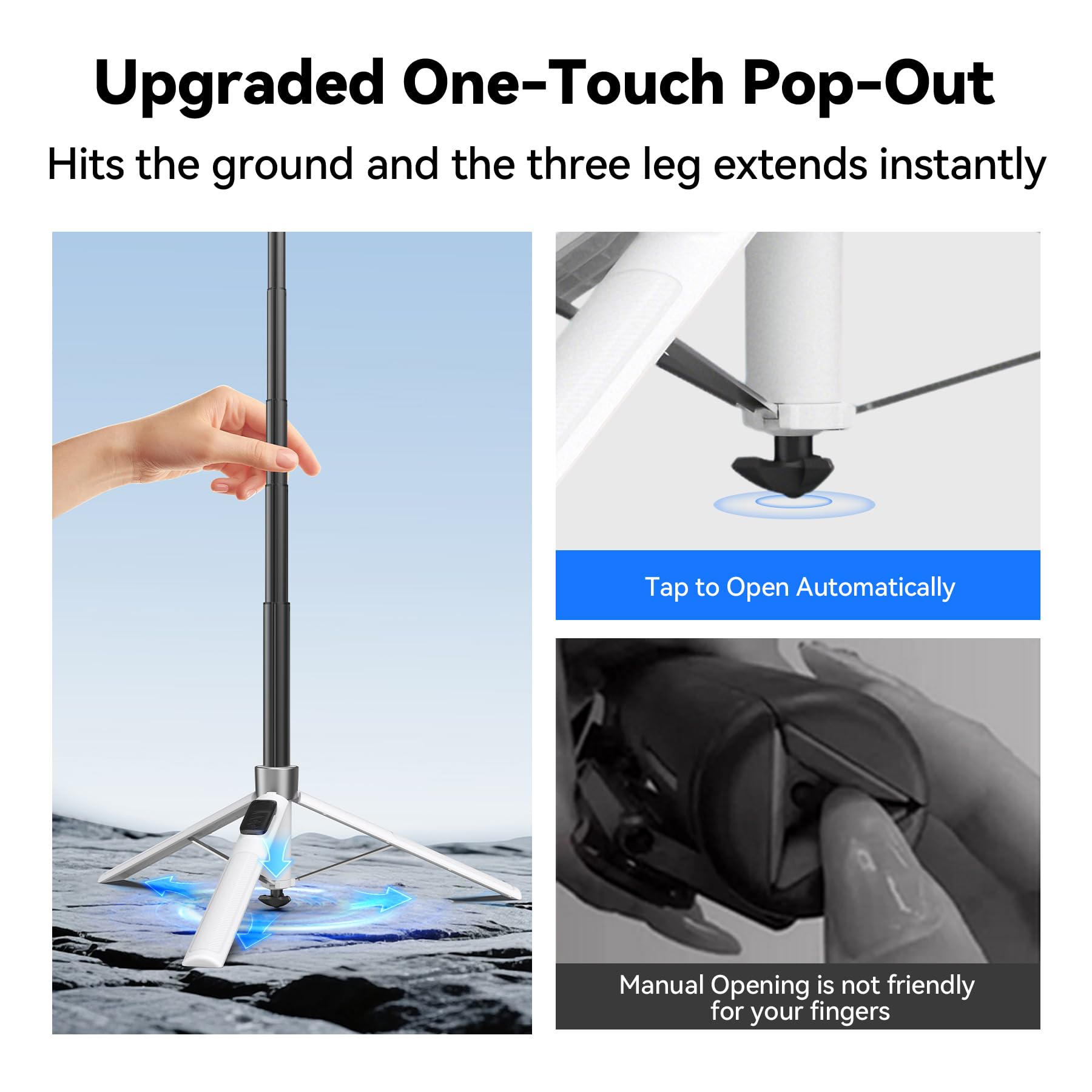 Treppiede automatico per iPhone con luce da 71 pollici Selfie Stick Treppiede Stand segue il tuo movimento Stabilizzatore cardanico a 360 ° con telecomando wireless per Creatore di contenuti Vlog
