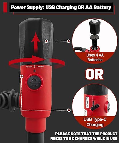 Miniatura 2 de Bomba de transferencia de combustible mejorada 2025  Bomba de gas de carga USB a prueba de fugas para lata de gasolina  Bomba portátil con batería