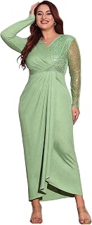 Miss Chase A+ Women's V Neck Full Sleeve Dress Price In India