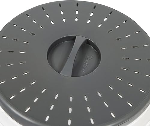 Miniatura 7 de Rubbermaid RMS-2 Taburete de acero de 2 escalones, capacidad de 225 libras, cubierta plegable para microondas mediana ventilada blanca y Tovolo