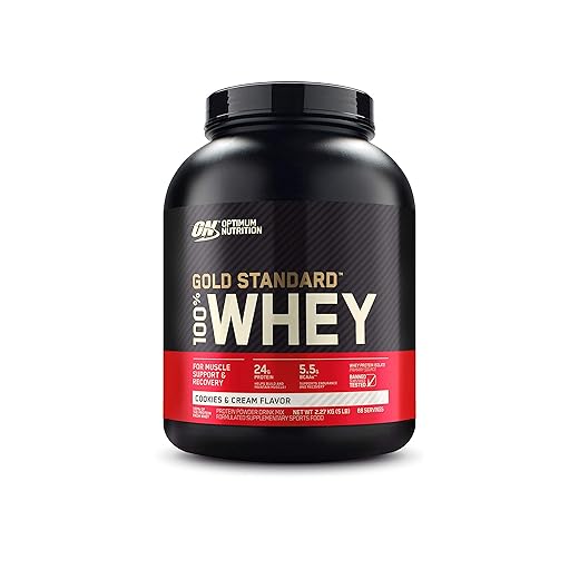ON WHEY GOLD STANDARD COOKIES CREAM 5,00 LBS (2,27KG)