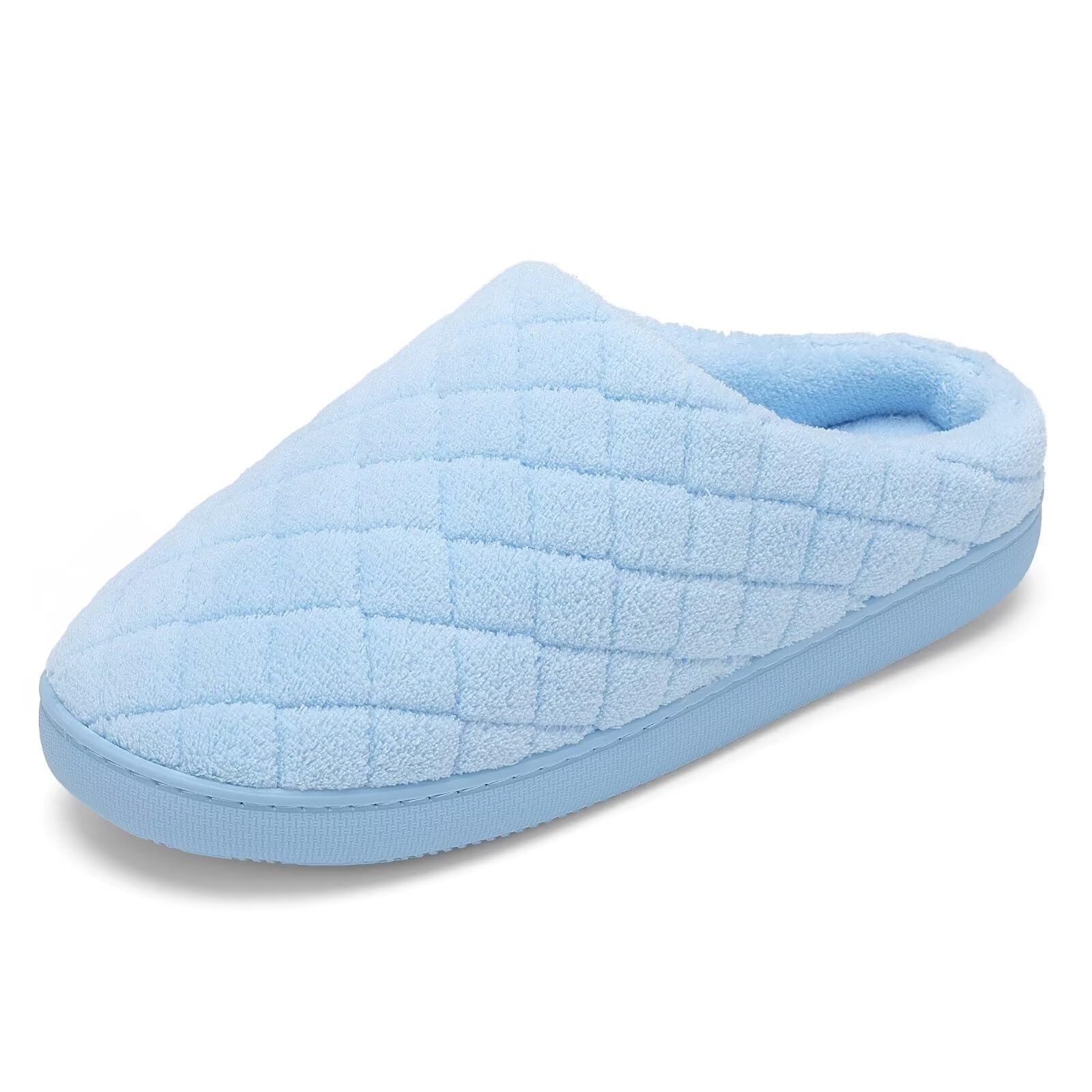 TUOBUQU Women's Memory Foam Slippers Warm Cozy Soft Lightweight House Shoes for Indoor & Outdoor