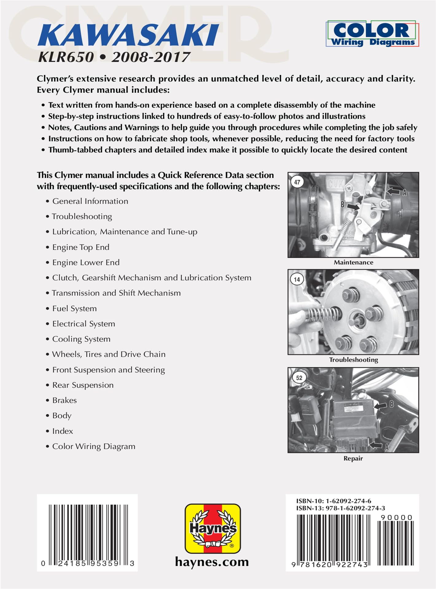 Amazon.com: Haynes Repair Manuals: Kawasaki
