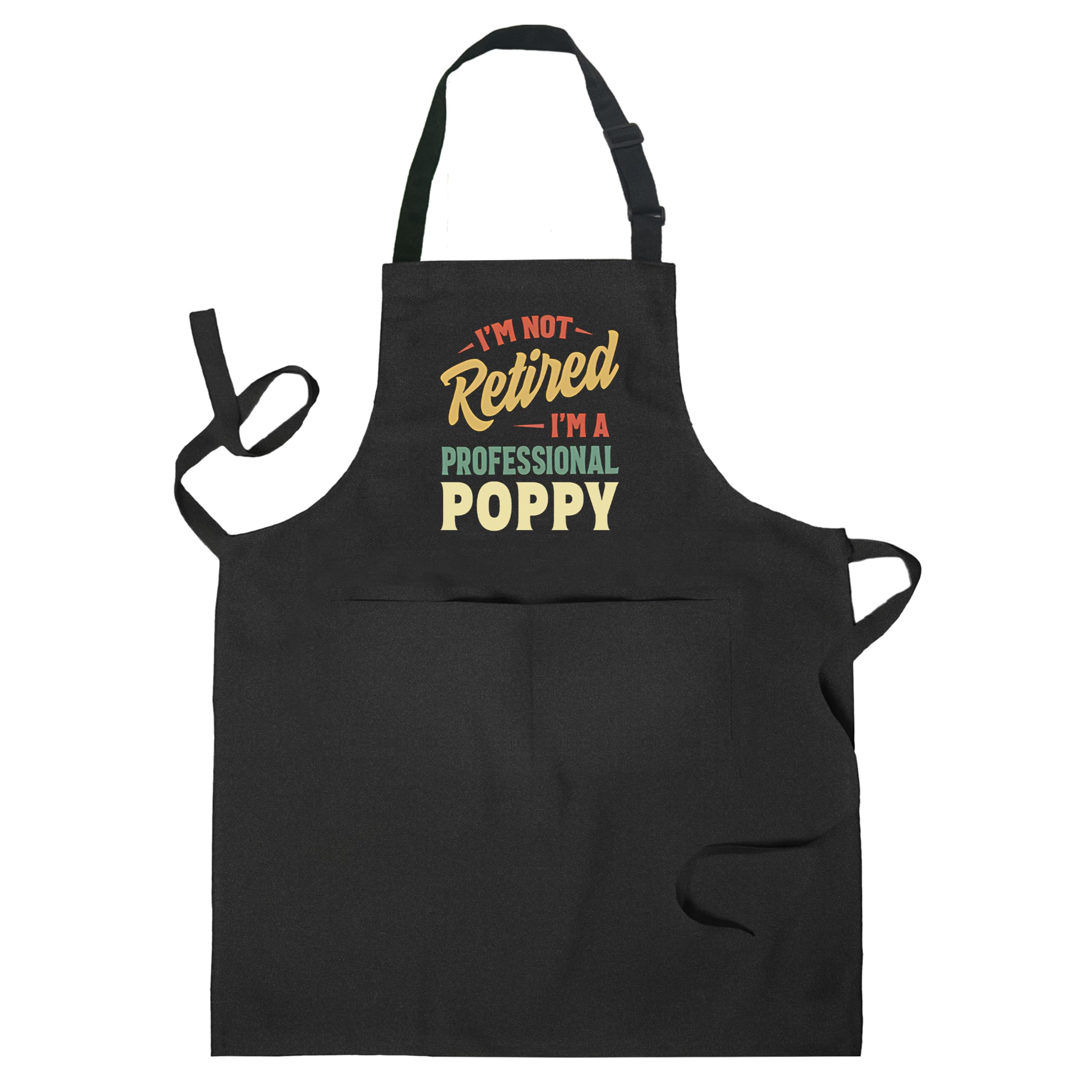Regalos para amapola, regalos de amapola, abuelo, delantal de abuelo, mejores regalos de amapola, regalos de abuelo, regalos de abuelo para Navidad, día del padre, delantal ajustable impermeable