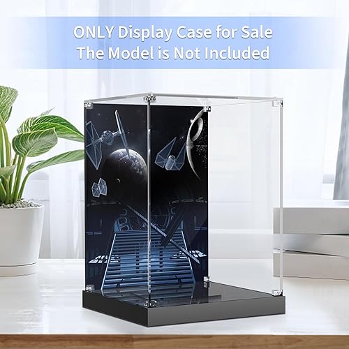 Miniatura 2 de Vitrina de acrílico para Lego 75304 Star Wars Darth Vader casco de exhibición de edificio, solo vitrina, modelo Lego no incluido