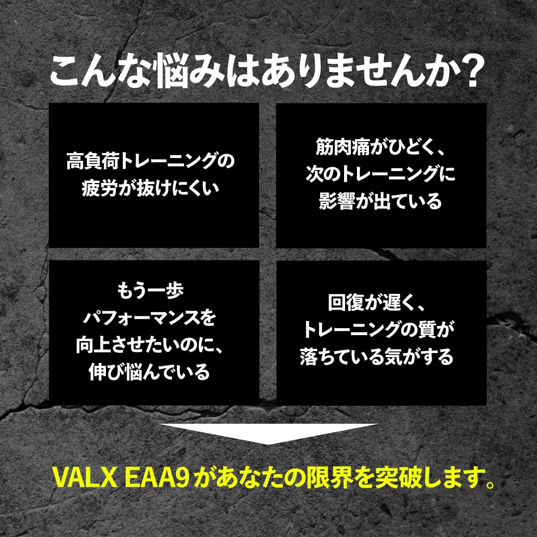 Amazon.co.jp: VALX VALX EAA9 EAA BCAA Leucine Isoleucine Valine