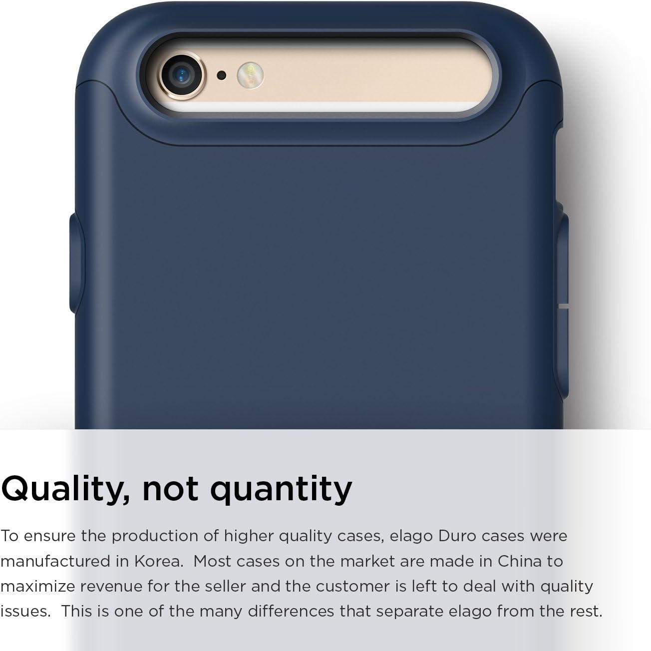 iPhone 6S Case, elago® [Duro][Jean Indigo/Jean Indigo] - [Premium Armor][Heavy Shock Absorption][Dual Layers] – for iPhone 6/6S