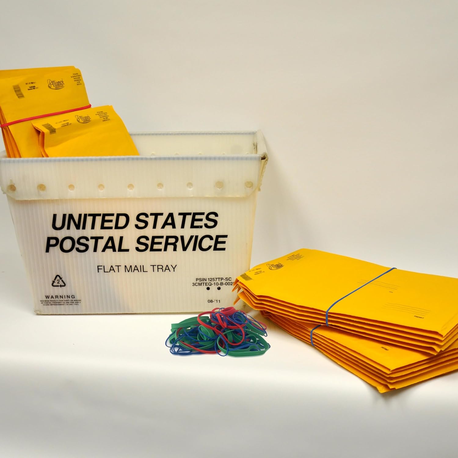 Upgrade Office Supply Rubber Bands, Size 54, Assorted Sizes and Colors, 40 Pack Case, USA
