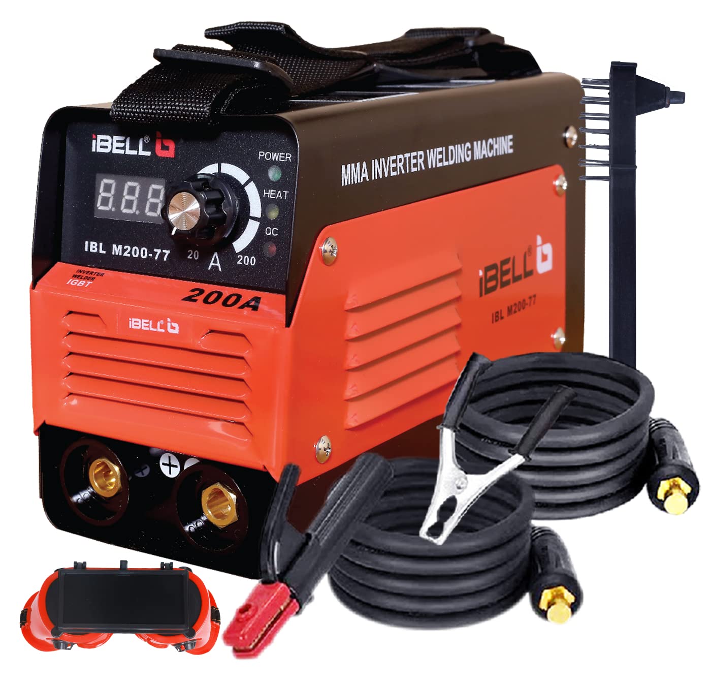 IBELL Inverter ARC Welding Machine (IGBT) M20077BC, 200A with Builtin
