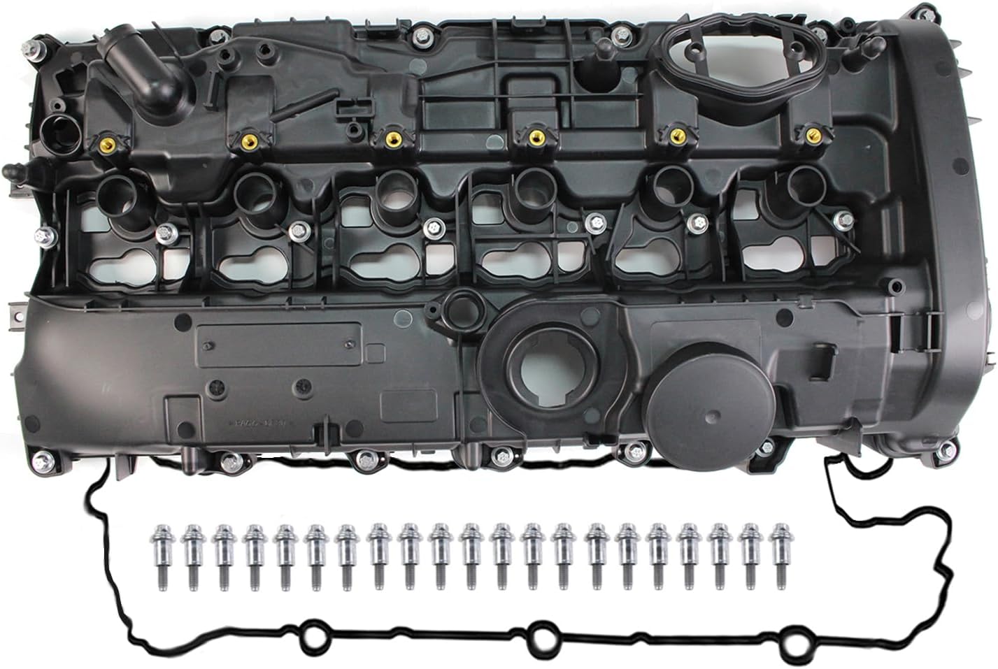 AUCERAMIC 11127645173 B58 Valve Cover w/Gasket & Bolts Fit for 2016-2020 BMW 340i xDrive 440i 535i 540i 640i 740i M240i X3 X4 L6 3.0L L6 Turbo B58B30A V202179