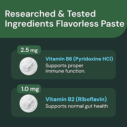 Miniatura 5 de VetriScience Pasta de ayuda para la diarrea de acción rápida - Soporte ocasional para la diarrea para mascotas - Fórmula probiótica para intestinos