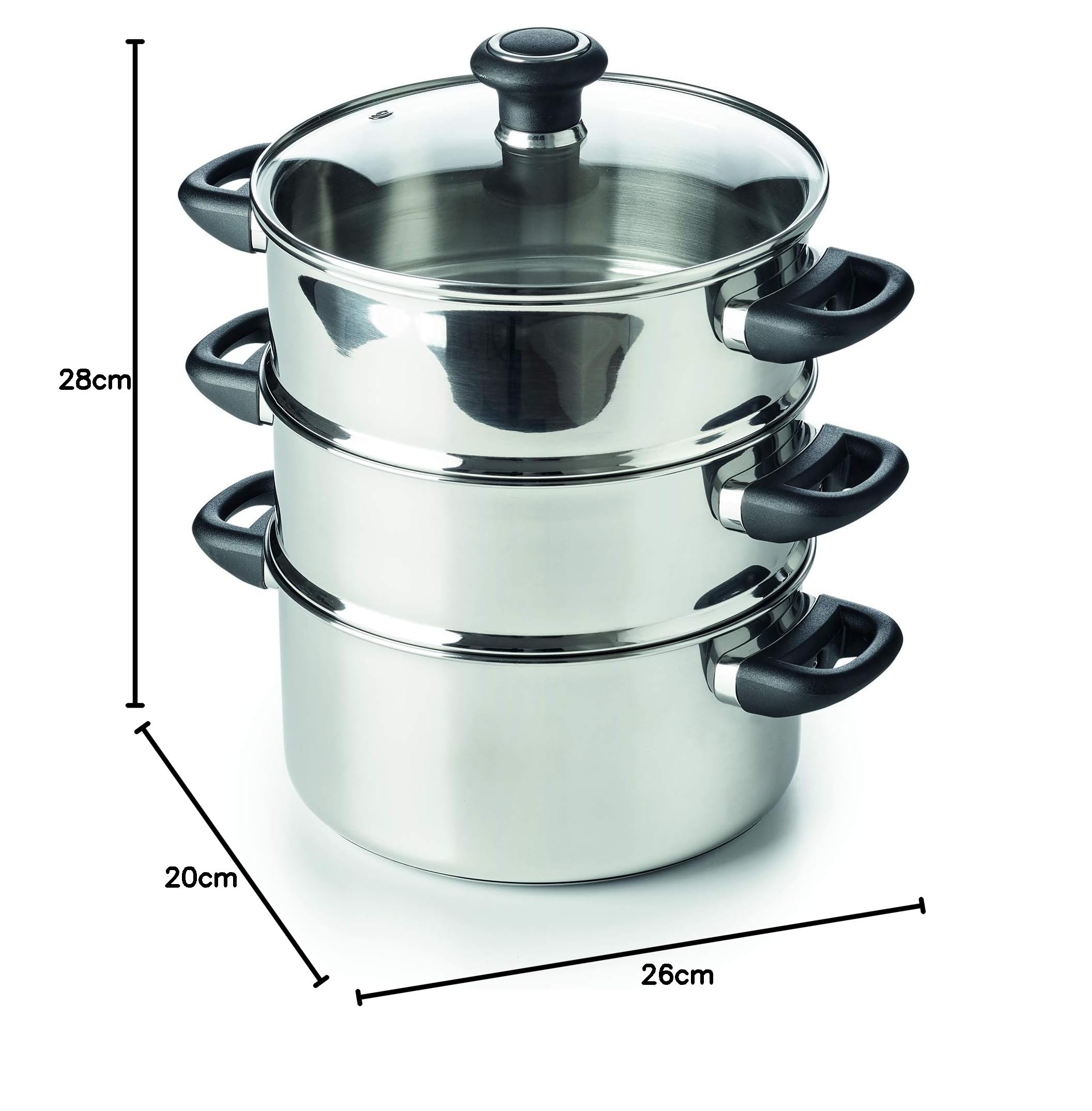Beka Polo Acero Inoxidable 20 cm con Tapa