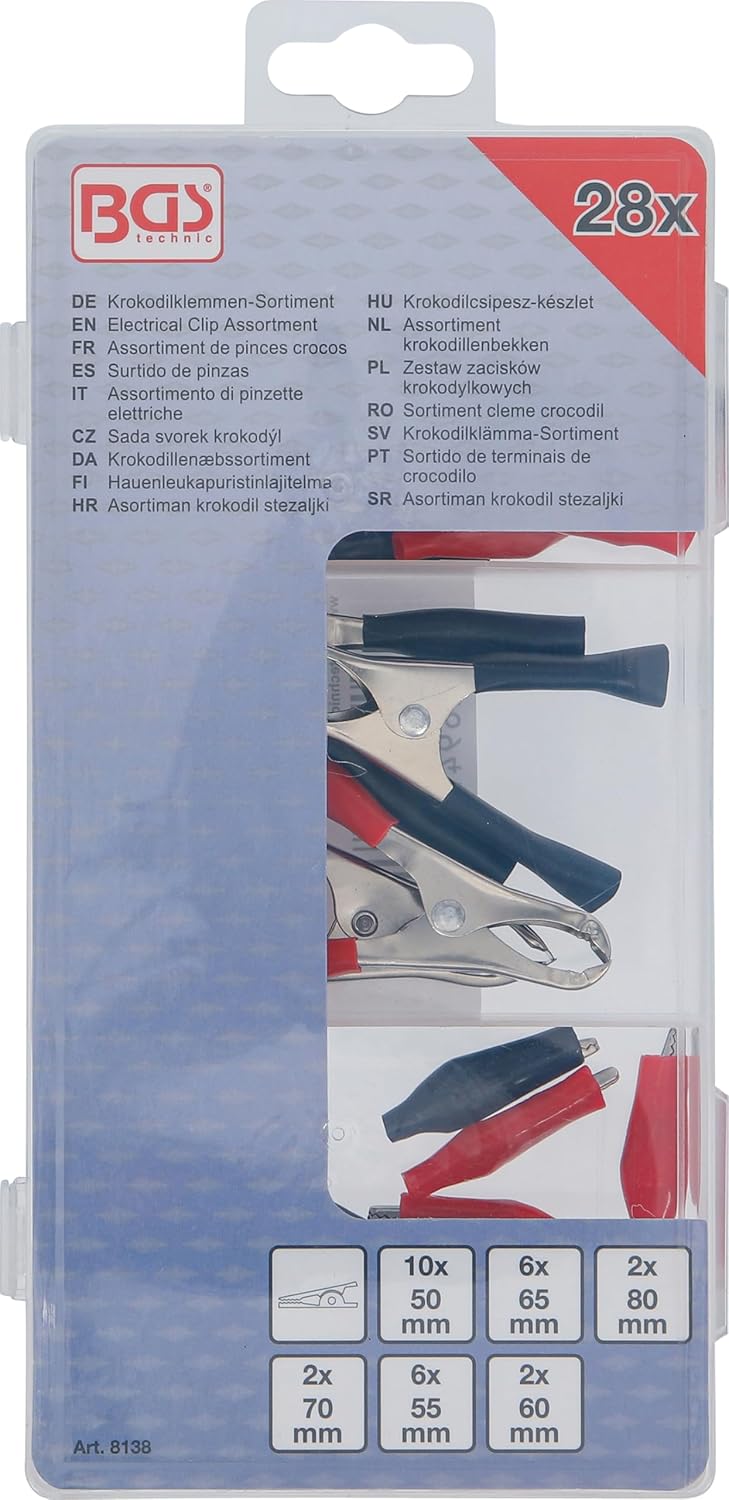 BGS 8138 | Electrical Clip Assortment | 28 pcs.